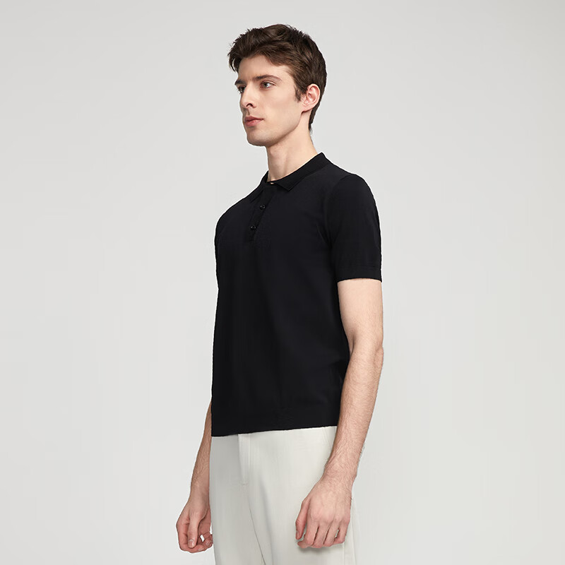 HECHTER 男士POLO衫 黑色 M