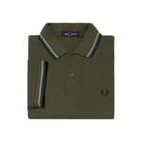 FRED PERRY 男士POLO衫 军绿色R67 L