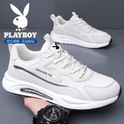 PLAYBOY 男士透气网面运动老爹鞋
