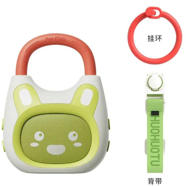 火火兔 K1早教机 新生绿（0岁+）搭配背带挂环