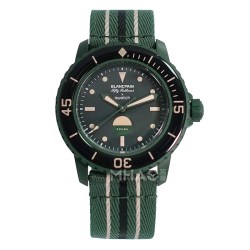 swatch Originals原创系列 中性机械表 SO35G100 绿盘