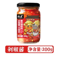 德庄 剁椒酱 200g 瓶装