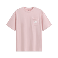 Gap/盖璞 2026春季款logo印花胸袋宽松短袖T恤
