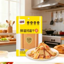 润成 鲜蛋鸡蛋干酱香味休闲零食佐餐轻食100g