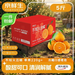 京鲜生 湖南黄金贡柚 净重8斤 单果140g起 生鲜水果源头直发 8斤