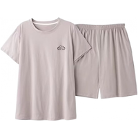 俞兆林 NSWR-0225 100%纯棉短袖短裤家居服套装 XL