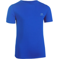 DECATHLON/迪卡侬 儿童运动T恤 透气速干 活泼蓝 120cm
