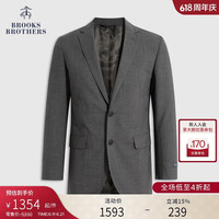 Brooks Brothers 男士经典缺角领西服绵羊毛西装外套