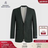 Brooks Brothers 男士春夏新款羊毛两粒扣休闲西装外套