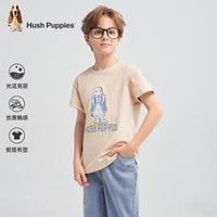 暇步士 Hush Puppies 学院风儿童短袖