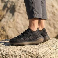 移动端、京东百亿补贴、京东超级补贴：adidas 男女鞋 Yeezy 椰子380运动跑步鞋FZ1270
