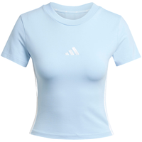adidas 阿迪达斯女士经典圆领修身T恤