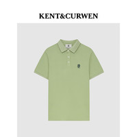 KENT&CURWEN 男士玫瑰休闲翻领短袖POLO衫 A0