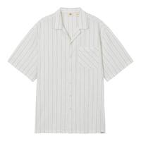Levi's李维斯 男士法式翻领休闲开衫短袖衬衫