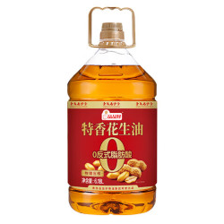 品品好 0反式脂肪酸物理压榨一级花生油6.18L 家庭装 压榨一级花生油6.18L（家庭实惠装）