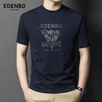 移动端、京东百亿补贴：Edenbo 男士短袖T恤 圆领抗菌