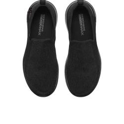 斯凯奇 54609 轻便健步防滑男士休闲鞋 全黑色