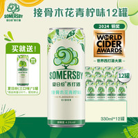 夏日纷 接骨木花青柠味西打酒 330ml*12罐