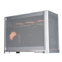 MONTECH 蒙泰克 TEN点光韵 MATX机箱 银色 支持360水冷/ATX主板/SFX电源/ITX/MATX/长显卡/Type-C