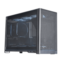 MONTECH蒙泰克 光韵MATX机箱 黑色 支持360水冷/ATX主板/SFX电源/长显卡/Type-C