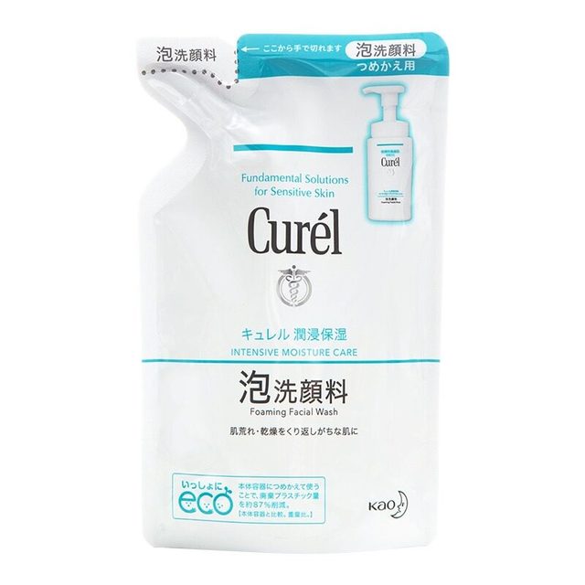 移动端：珂润 Curel 珂润 润浸保湿洁颜泡沫 150ml*3