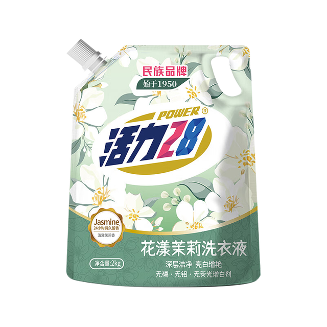 活力28 洗衣液 花漾茉莉 2kg