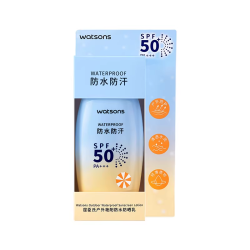 屈臣氏 户外防晒霜SPF50+清爽不黏腻防紫外线防水防汗官方正品