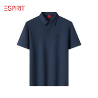 Esprit 男士POLO衫 宽松凉感翻领短袖