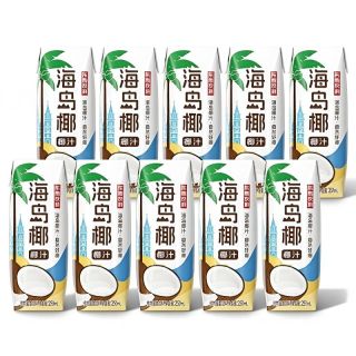 东鹏 饮料海岛椰汁250ml*10盒椰汁自然植物蛋白原味椰奶饮料正品