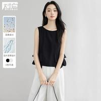 DUIBAI 女士无袖圆领衬衫 2026
