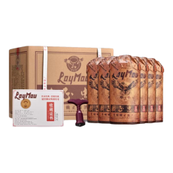 赖正忠 陈坛50號 酱香型白酒  箱装 500mL 53度