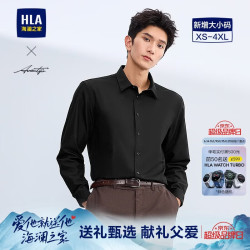 海澜之家 长袖衬衫男春季26轻商务时尚系列翻领衬衣男