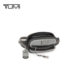 TUMI ALPHA BRAVO男士胸包 腰包 灰色 0232701GYQ