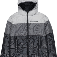 Champion 男士连帽拼色棉服