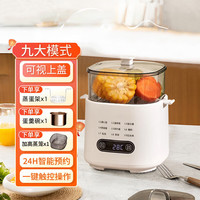 苏尔泊自 动煮蛋器蒸蛋器全自动迷你小型煮鸡蛋神器智能定时蒸蛋器自动断电