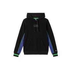 Champion 连帽套头卫衣 拼色时尚LOGO