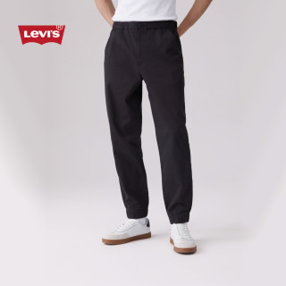 Levi's 2023春季新品男士黑色简约休闲长裤时尚百搭裤子