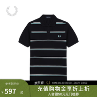 FRED PERRY 男士POLO衫 海军蓝 L