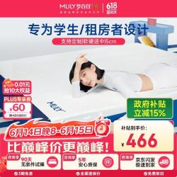 MLILY 快充薄垫 记忆棉床垫