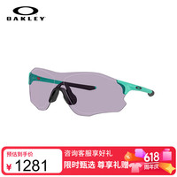 OAKLEY EVZERO PATH 0OO9313 暗蓝灰色运动太阳镜