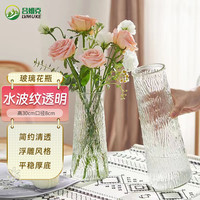 吕姆克 Lumke 吕姆克 花瓶 透明玻璃花瓶 大号摆件 30CM