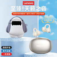 联想 LK6保护套蓝牙耳机无线蓝牙夹耳开放式运动跑步降噪HIFI音质
