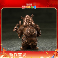 铜师傅 福从天降 钟馗铜摆件 办公室创意装饰品