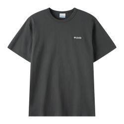 Columbia AE9852 棉质圆领短袖T恤 黑灰色 M