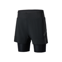 限尺码：萨洛蒙 SENSE 2IN1 SHORTS 男士跑步运动短裤