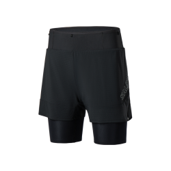 萨洛蒙 SENSE 2IN1 SHORTS 男士跑步运动短裤