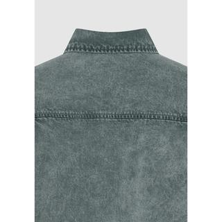 URBAN REVIVO UUY850015 口袋短袖休闲衬衫