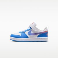 NIKE 小童COURT BOROUGH魔术贴板鞋运动休闲鞋IR5463-101