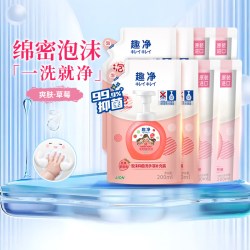 狮王 趣净泡沫抑菌洗手液 混合香型 200ml*8袋