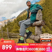 MERRELL 户外经典徒步鞋男女款MOAB 3 GTX防水中帮透气旅游耐磨防滑登山鞋 J036243黑（男） 42
